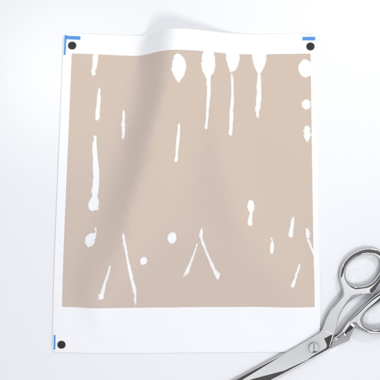 Modern Mudcloth Beige Boho Lines Geometric Farmhouse Neutral Custom Printed Fabric by Spoonflower Various Fabrics by the Yard or Fat Quarter